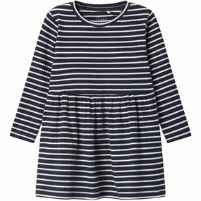 Perfect Layers Name It Bright White Dark Sapphire Vemma Dress