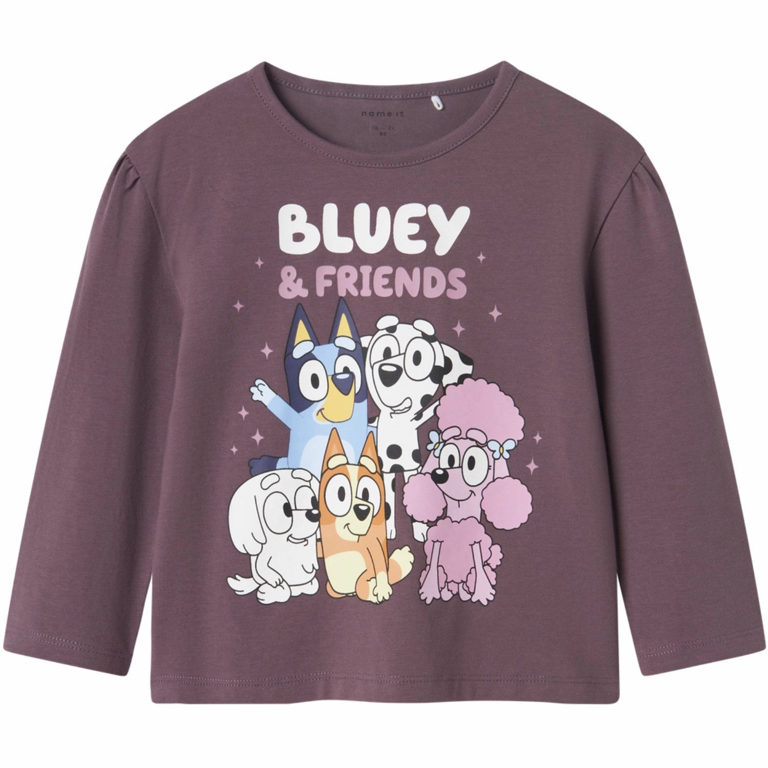 Athletic Cut Name It Arctic Dusk Nille Bluey Blouse