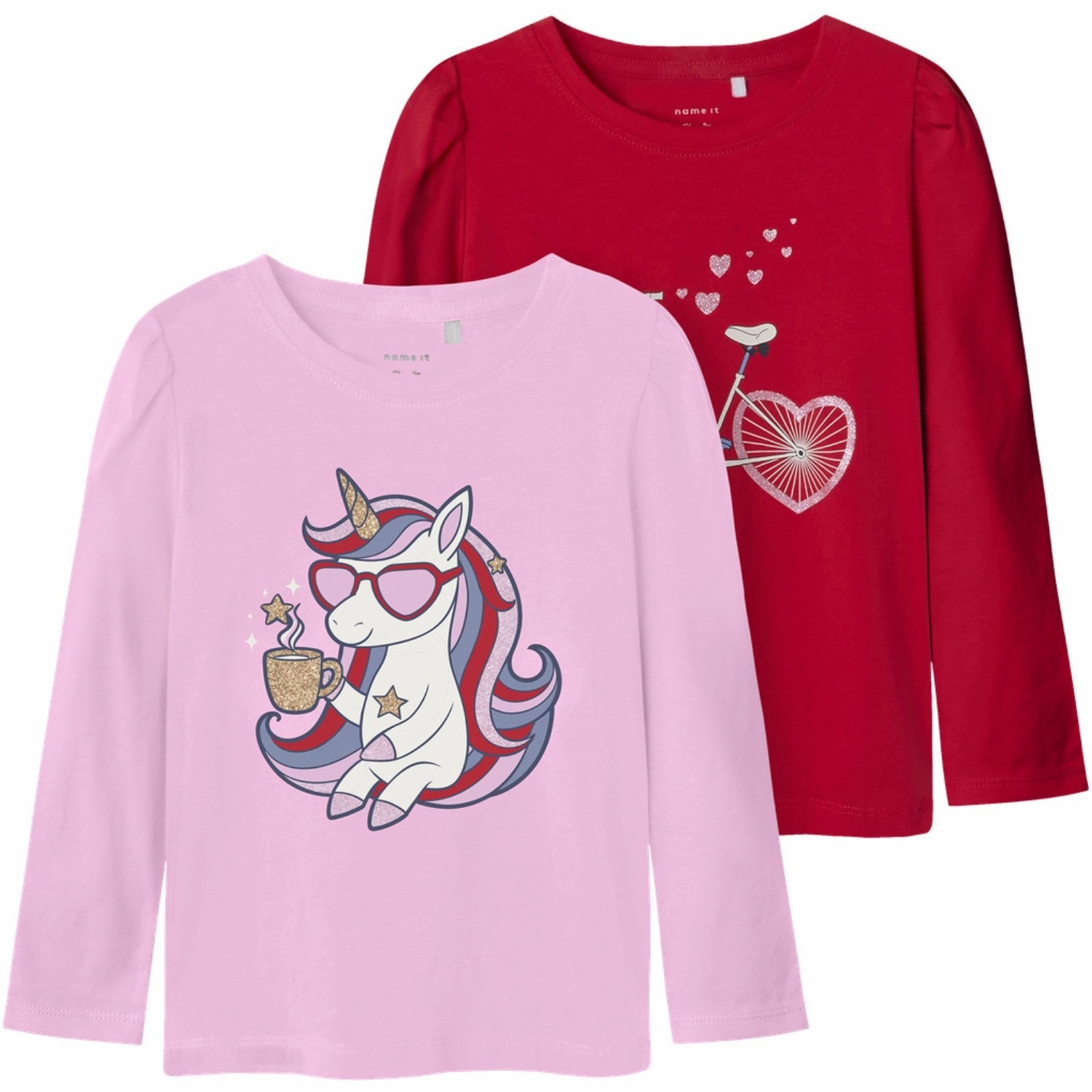 Name It Pirouette Nmfkalesja 2P Ls Top Pb Sleek Silhouette