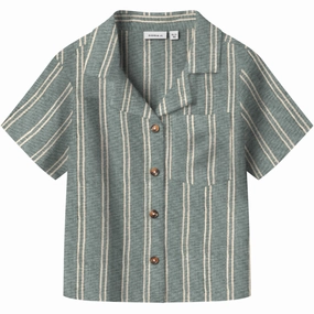 Name It Slate Gray Halom Regular Shirt Spring Break