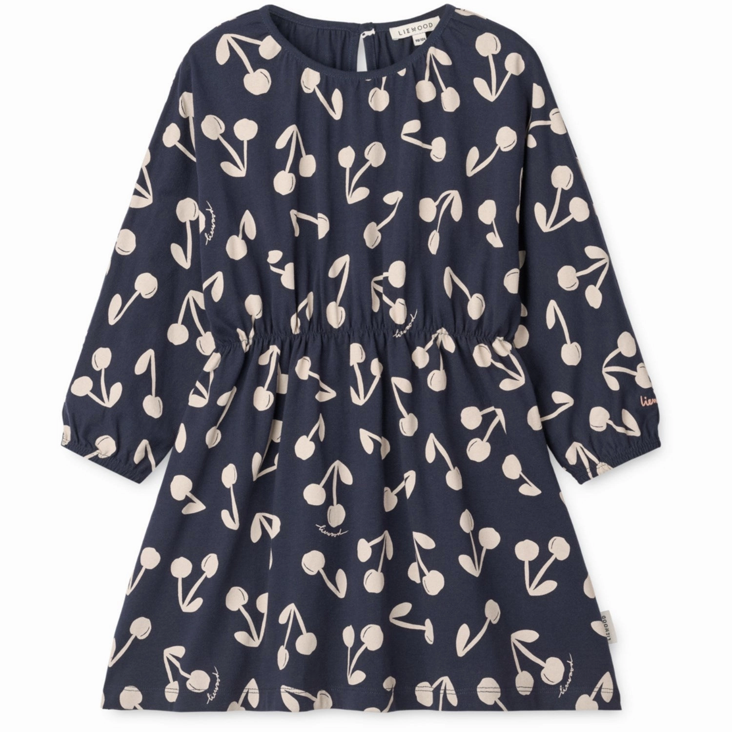 LIEWOOD Cherry Blossom / Classic Navy Sadia Printed Dress spring outfit