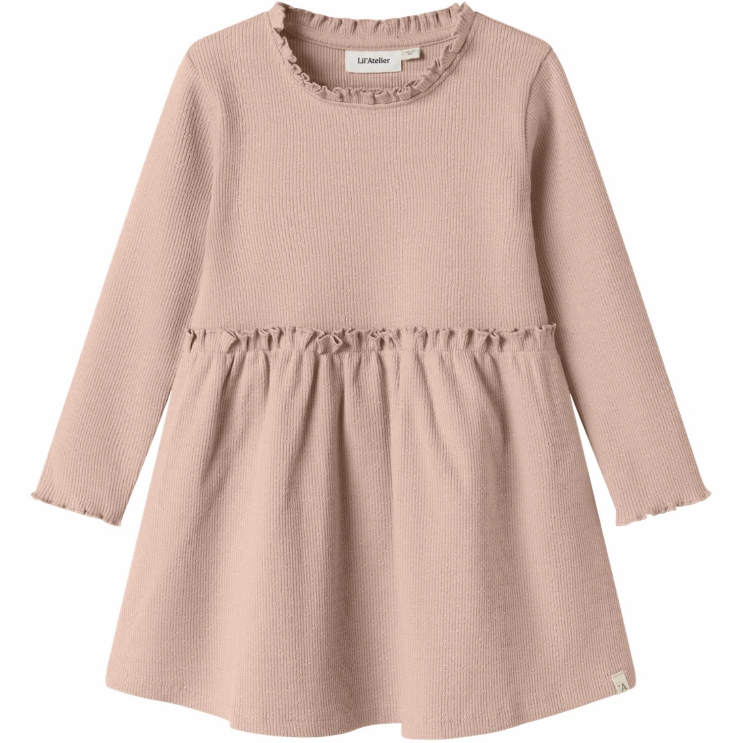 Versatile Cut Villa Mood Lil'Atelier Cameo Rose Nmfnora Ls Dress Lil