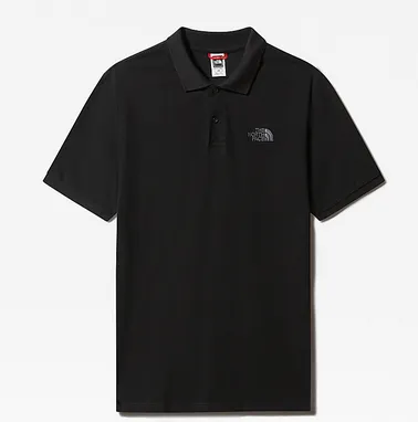 The North Face Polo Piquet da uomo manica corta NF00CG71JK31 black Monochrome Style