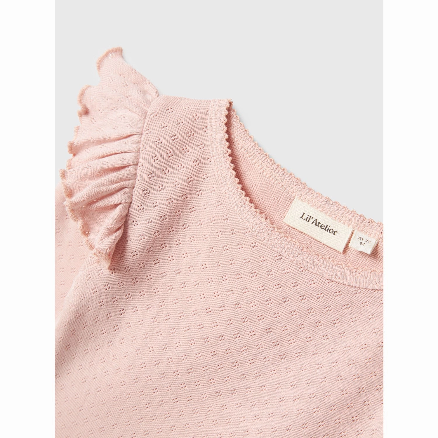 Lil'Atelier Peach Whip Rachel Nan Slim Blouse Tailored Fit