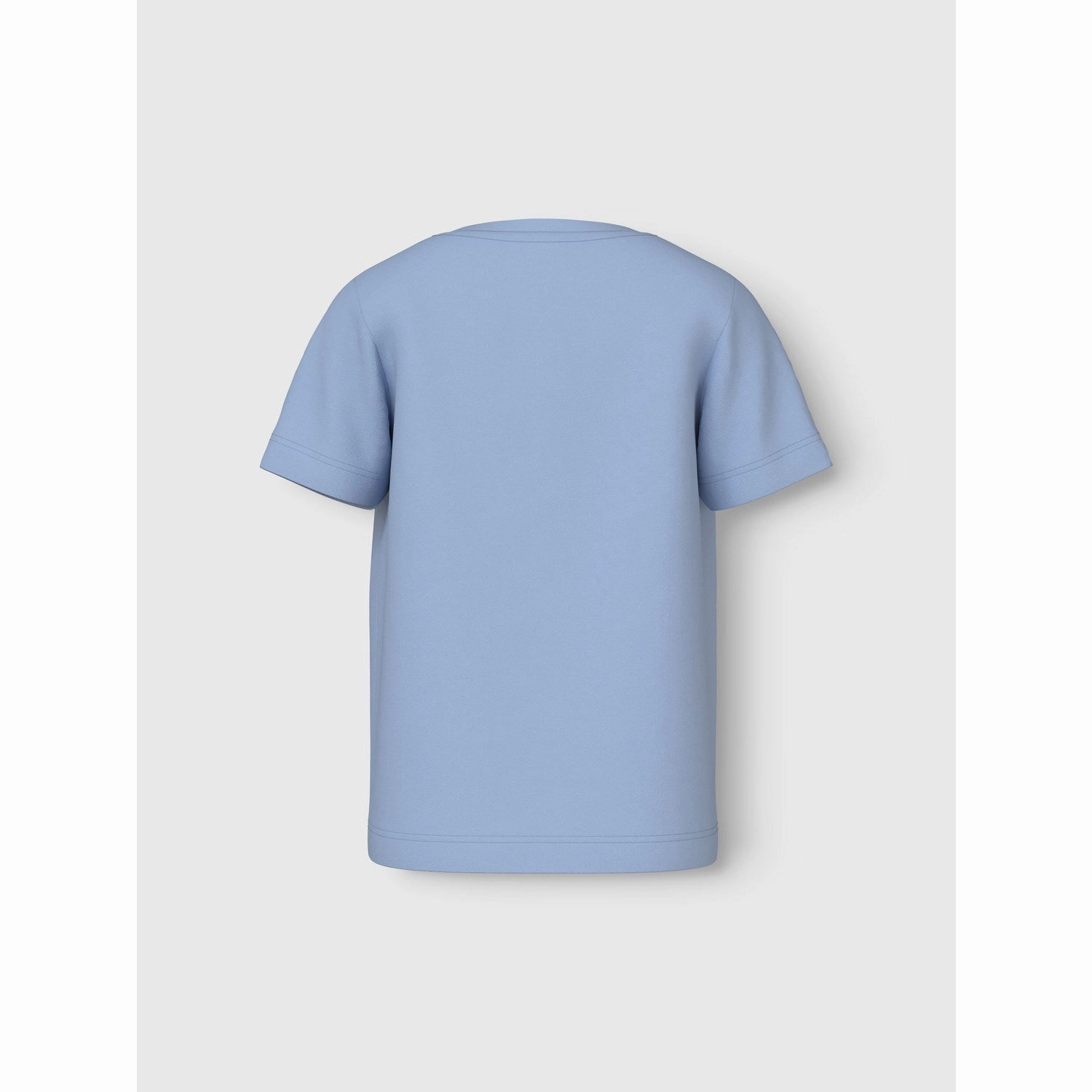 simple design Casual Statement Name It Chambray Blue Holger T-Shirt