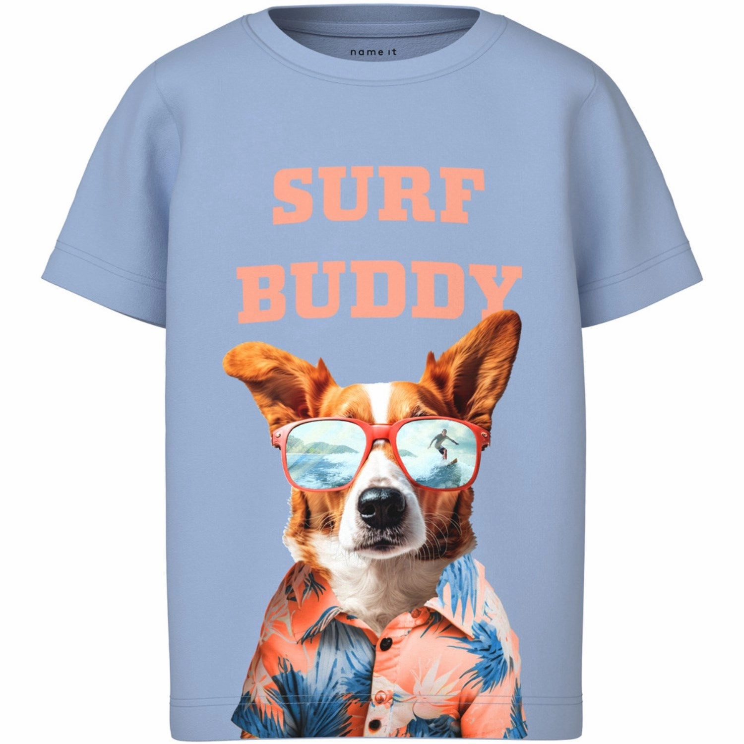 Name It Chambray Blue Holger T-Shirt Relax Outfit