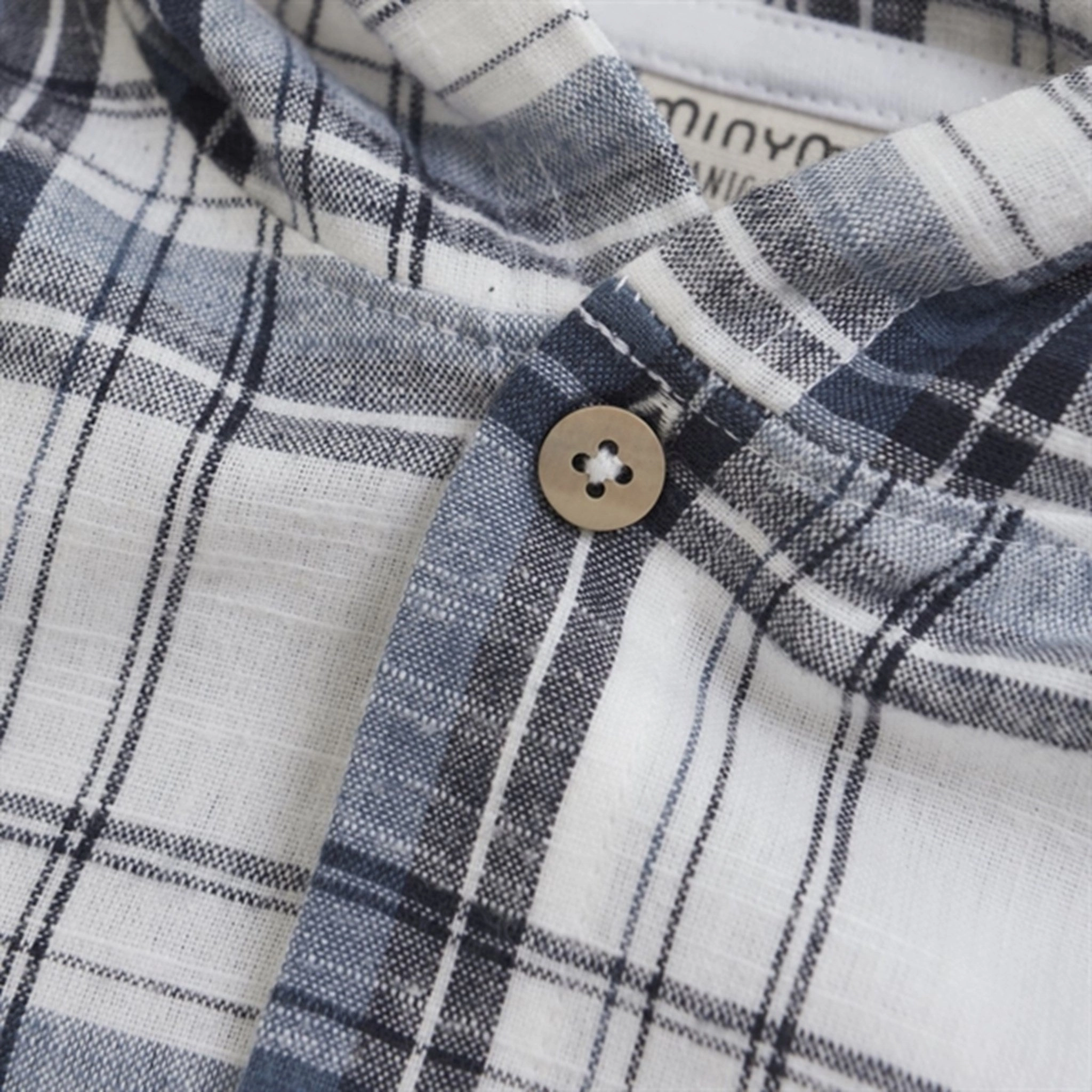 BBQ Party Minymo China Blue Skjorte Check