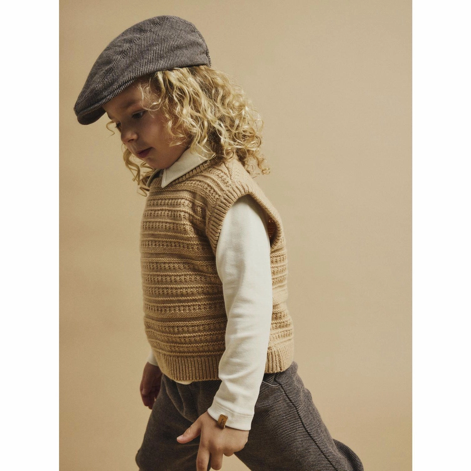 Pure Cotton Sophisticated Look Lil'Atelier Turtledove Fundo Slim Blouse