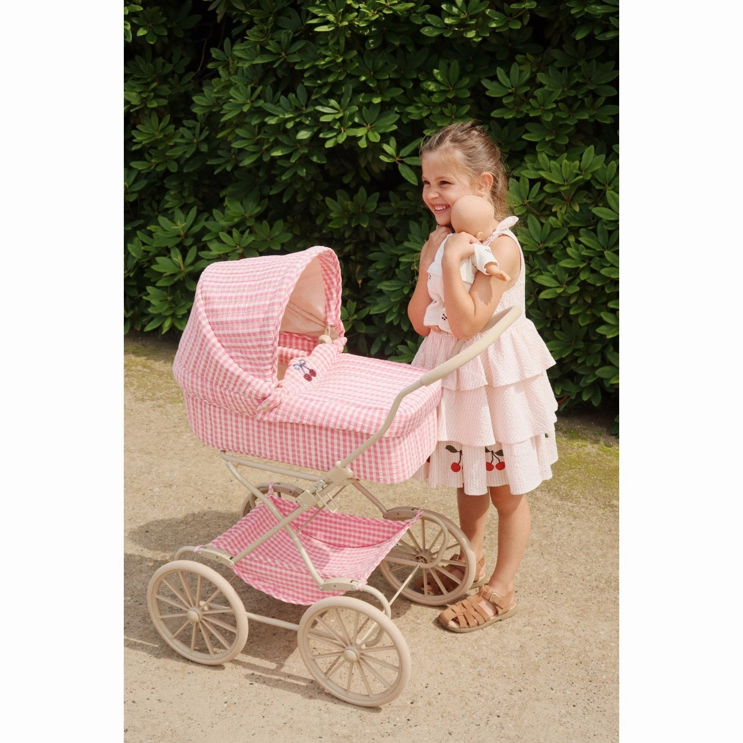 Konges Sl?jd Peony Stripe Ellie Dress Gots Fit Mood