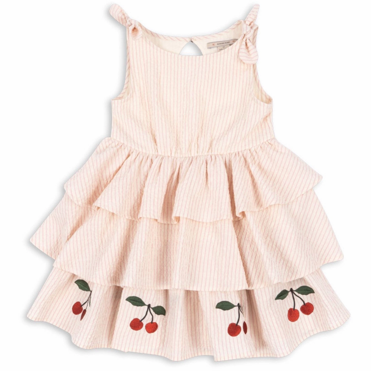 Quiet Mood Konges Sl?jd Peony Stripe Ellie Dress Gots