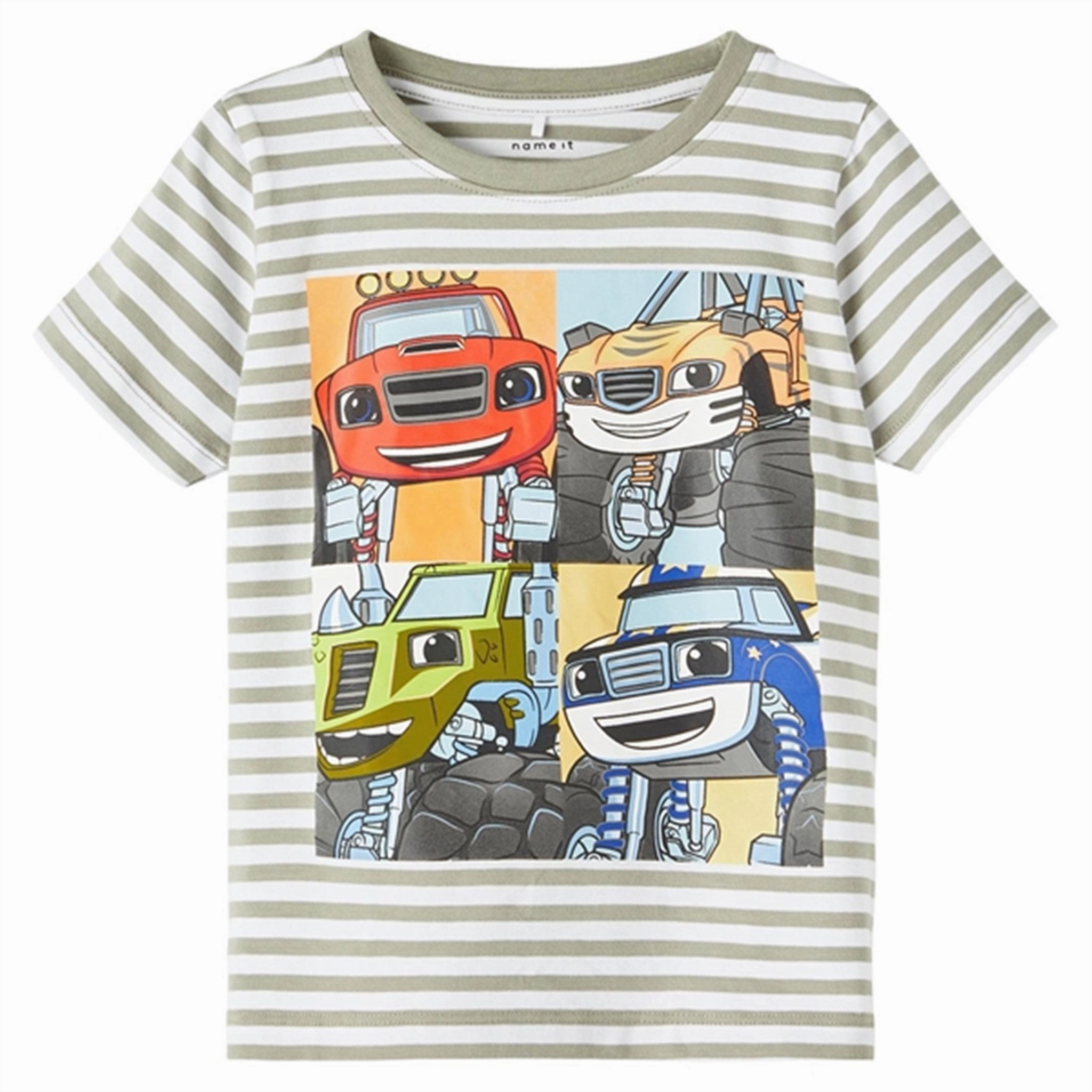 Name it Dried Sage Mulrik Blaze T-Shirt MoistureWicking Chilly Day Essentials