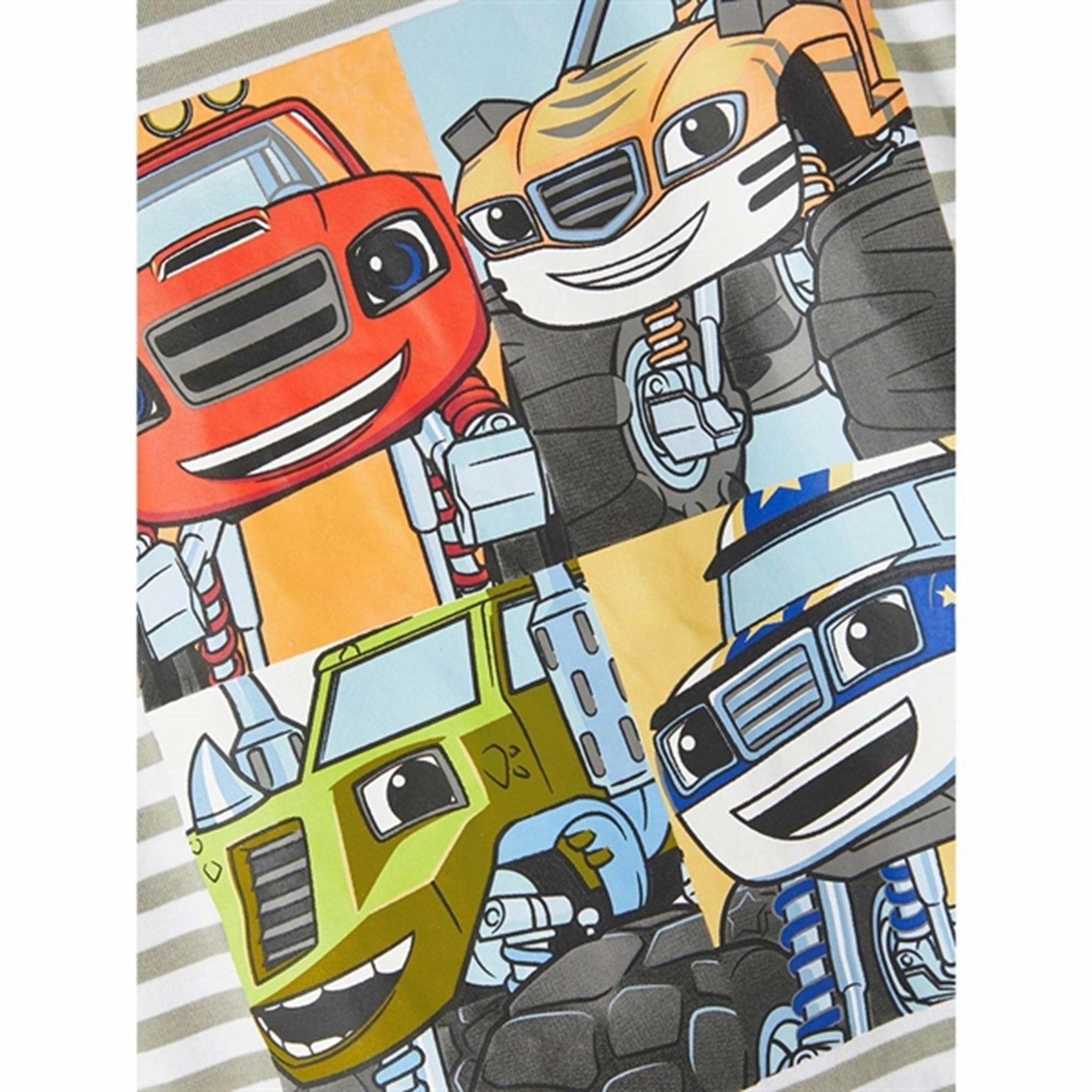 Daily Casual Breathable Comfort Name it Dried Sage Mulrik Blaze T-Shirt