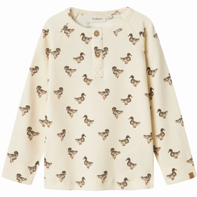 Non Iron Lil'Atelier Turtledove Duck Gavo Elo Slim Blouse