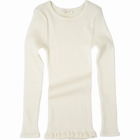 Minimalisma Atlantic Blouse Off White Fitted Silhouette Party Ready