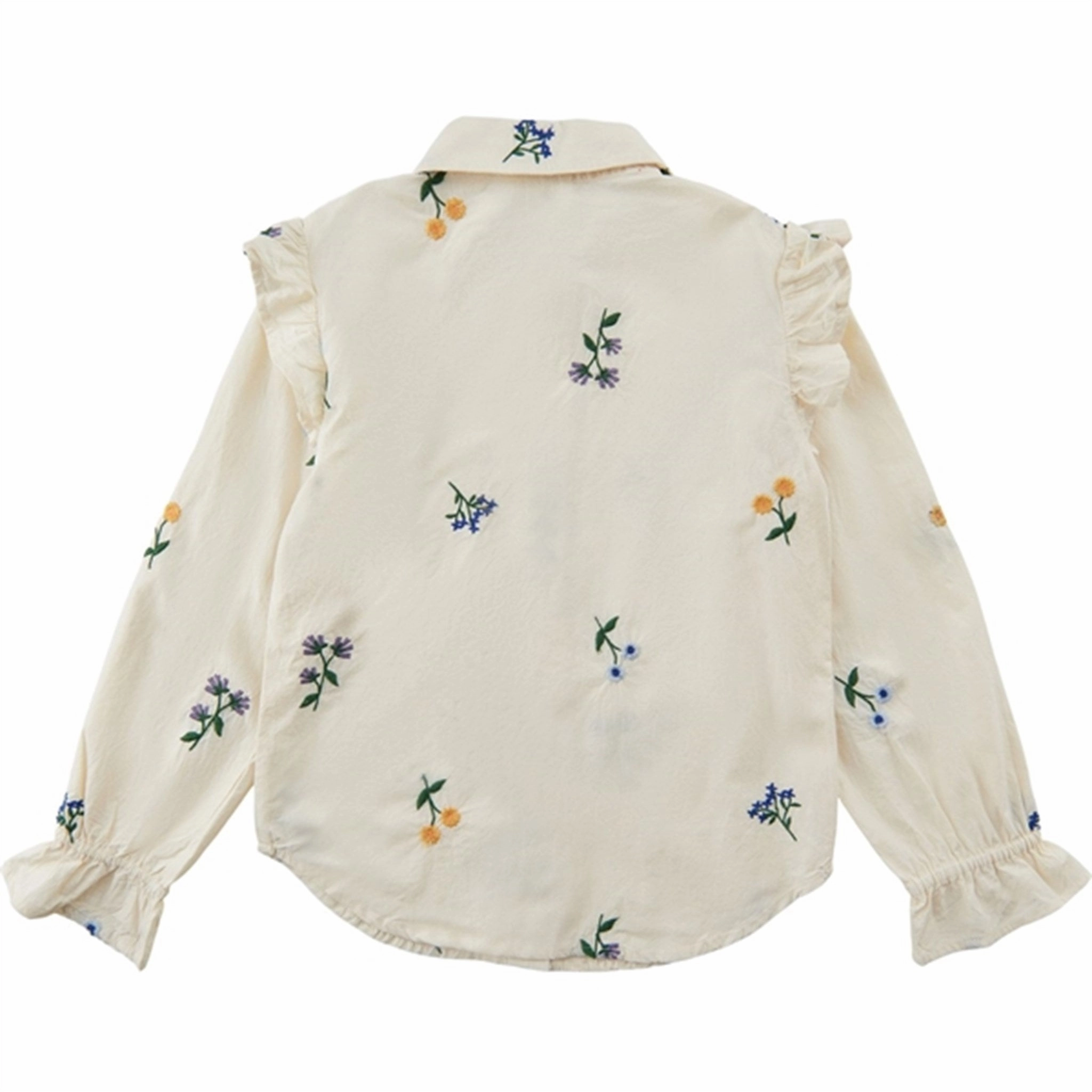 Fitted Silhouette Versatile Layering THE NEW White Swan Fifia Shirt