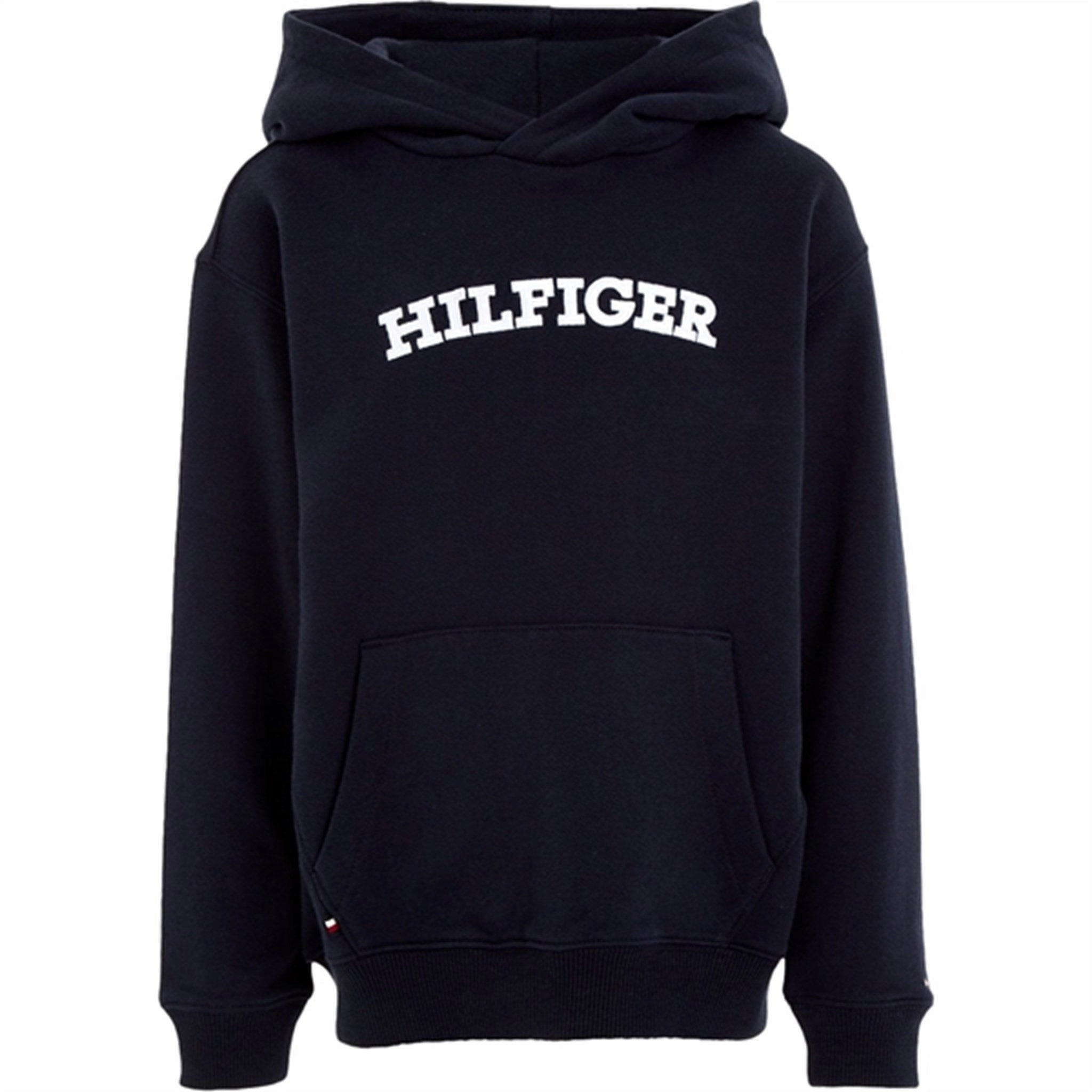 Eco Conscious Material Office Wear Tommy Hilfiger Hilfiger Arched Hoodie Desert Sky