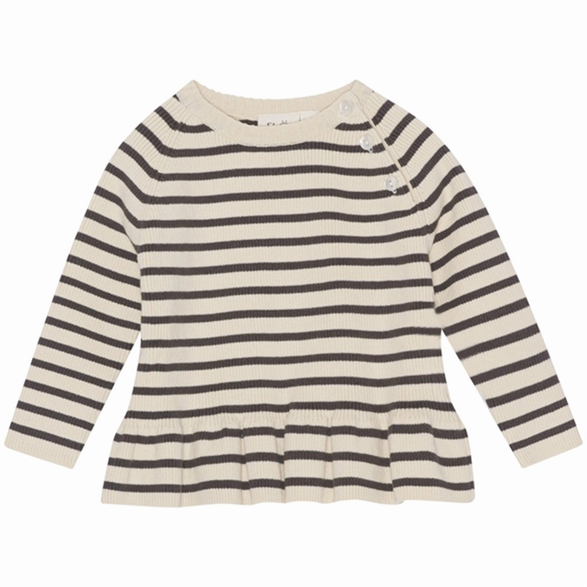 Fl?ss Flye Blouse Noir/Warm cotton Versatile Design