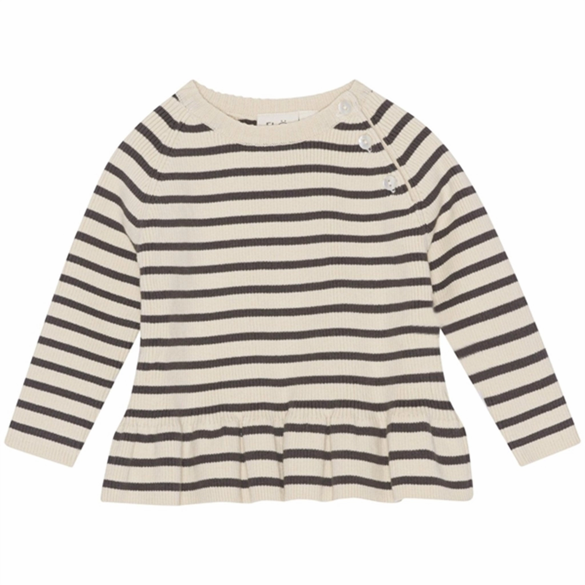 Fl?ss Flye Blouse Noir/Warm cotton Everyday Essential Corporate Wear