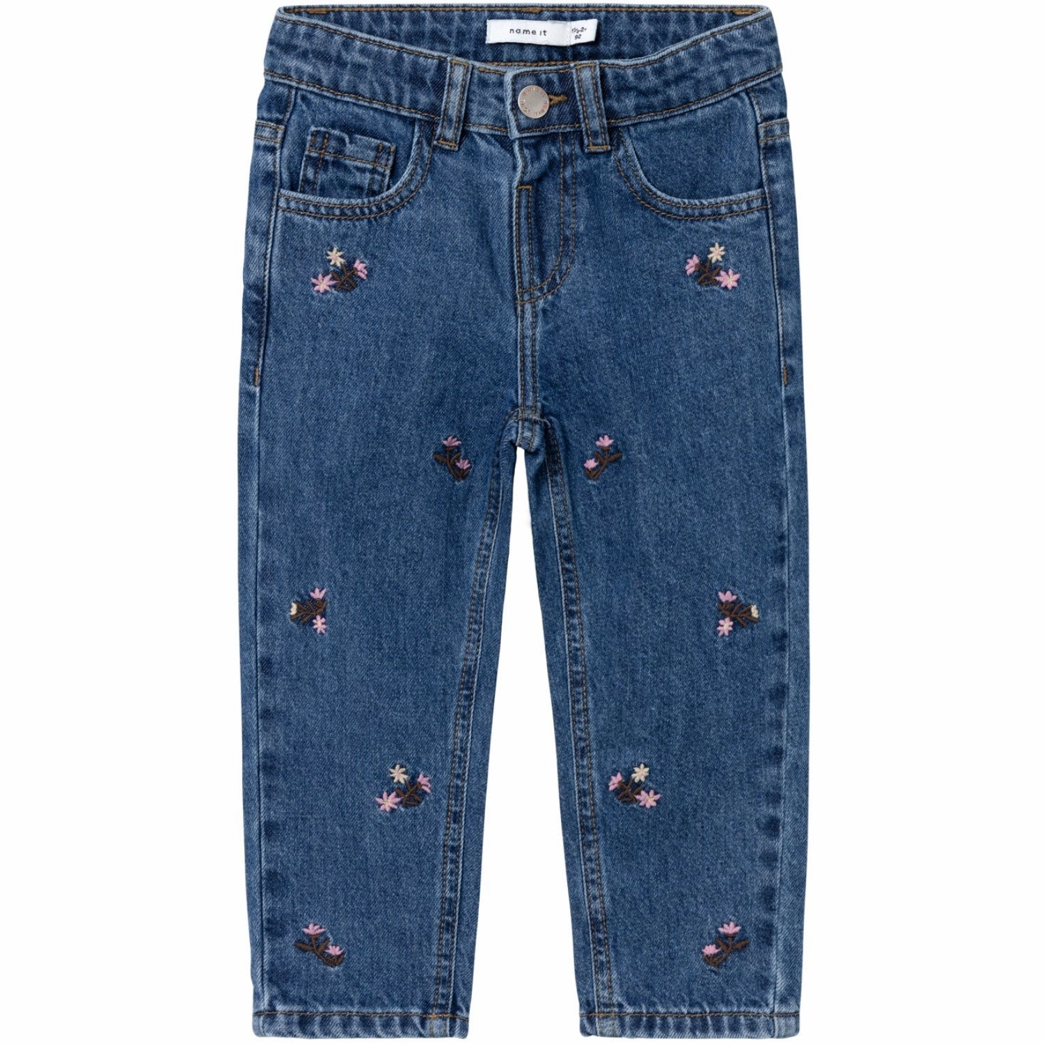 Fit Routine Name It Dark Blue Denim Bella Shaped Jeans