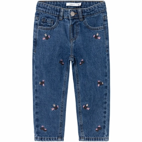 Fit Routine Name It Dark Blue Denim Bella Shaped Jeans