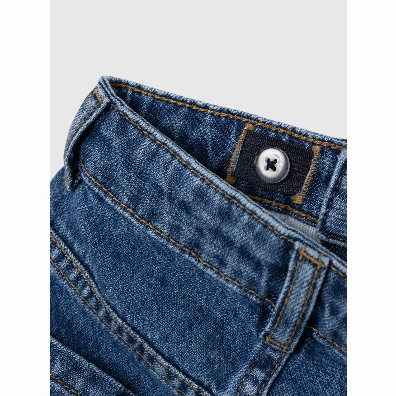Name It Dark Blue Denim Bella Shaped Jeans Smooth Comfort