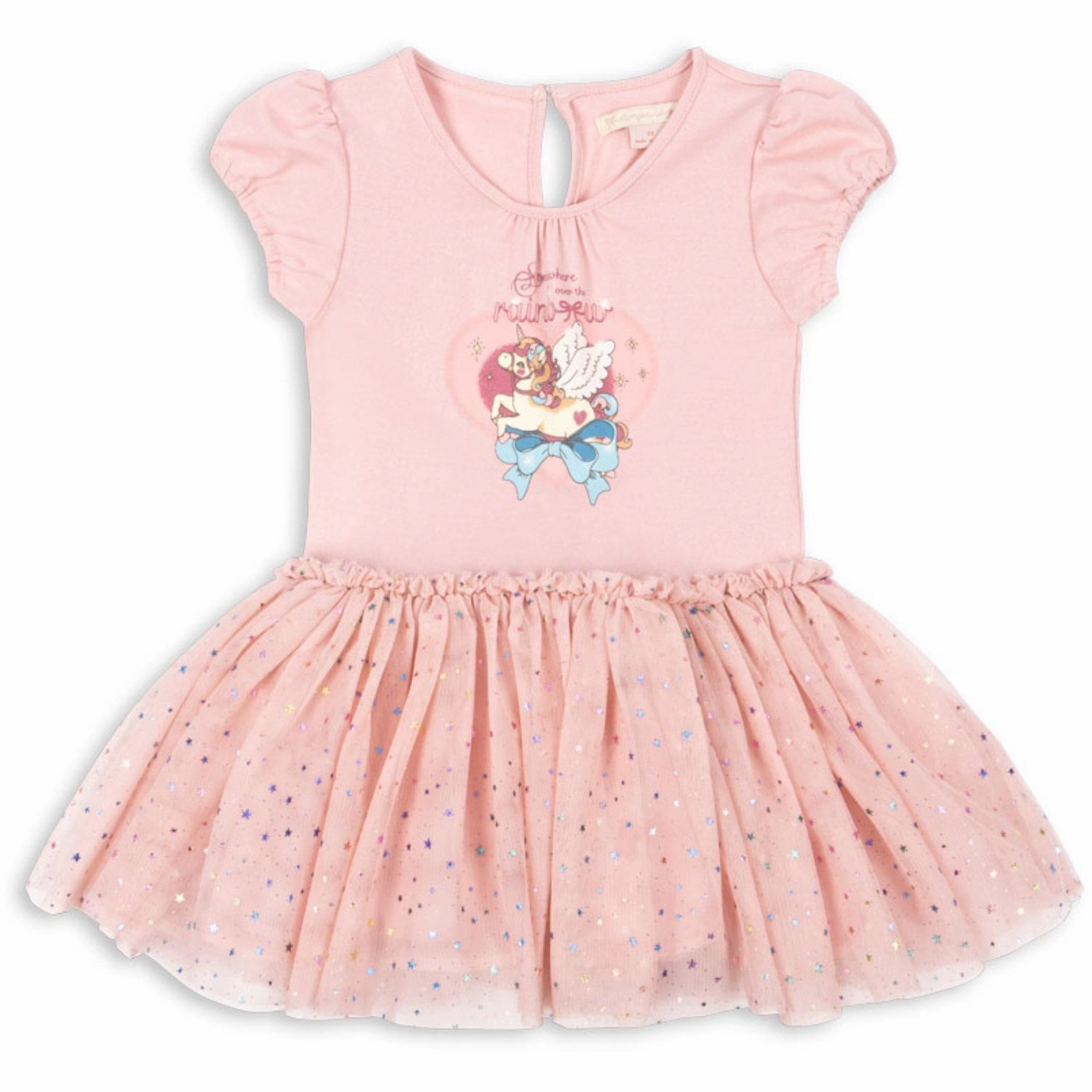 Konges Sl?jd Fairy Etoile Holographic Pink Ada Fairy Ballerina Glitter Dress Seasonal Essential