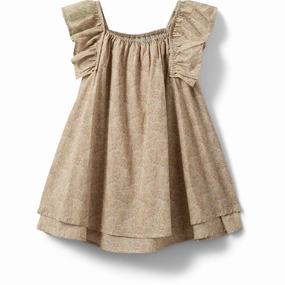 Natural Feel Sofie Schnoor Rose W Yellow Blossomsk Dress