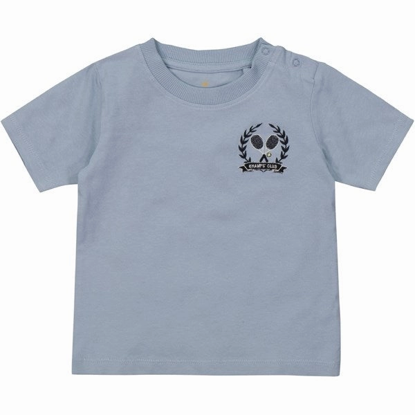NonRestrictive Cut Relaxed Comfort THE NEW Siblings Blue Fog Kempton T-shirt