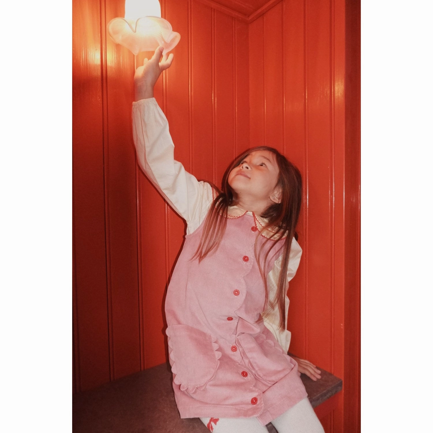 Feminine full-length gown Fresh Palette Fl?ss Velvet Rose Mia Dress