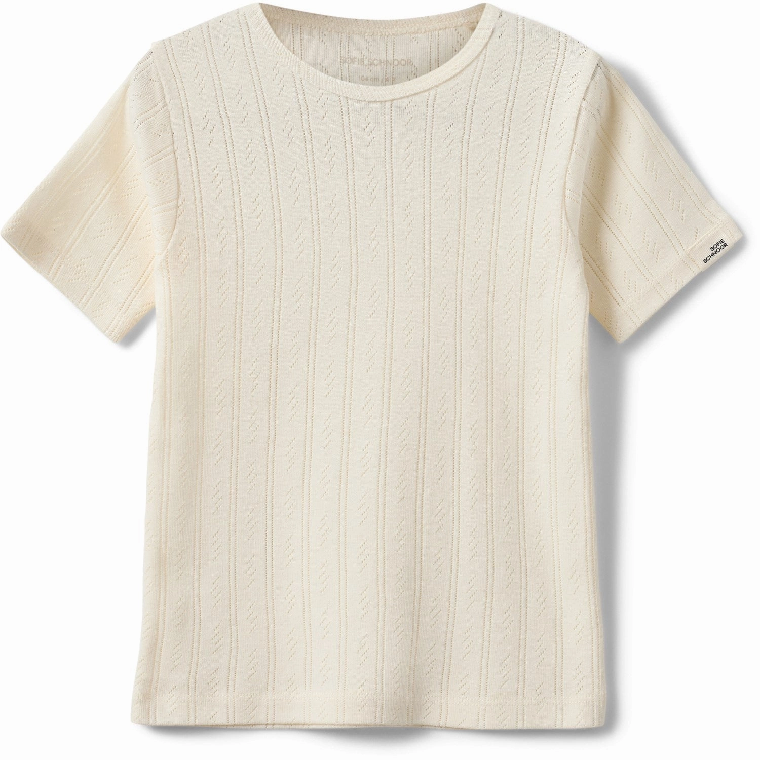 Sofie Schnoor Off White Pipersk T-Shirt VintageWashEffect Daily Favorite