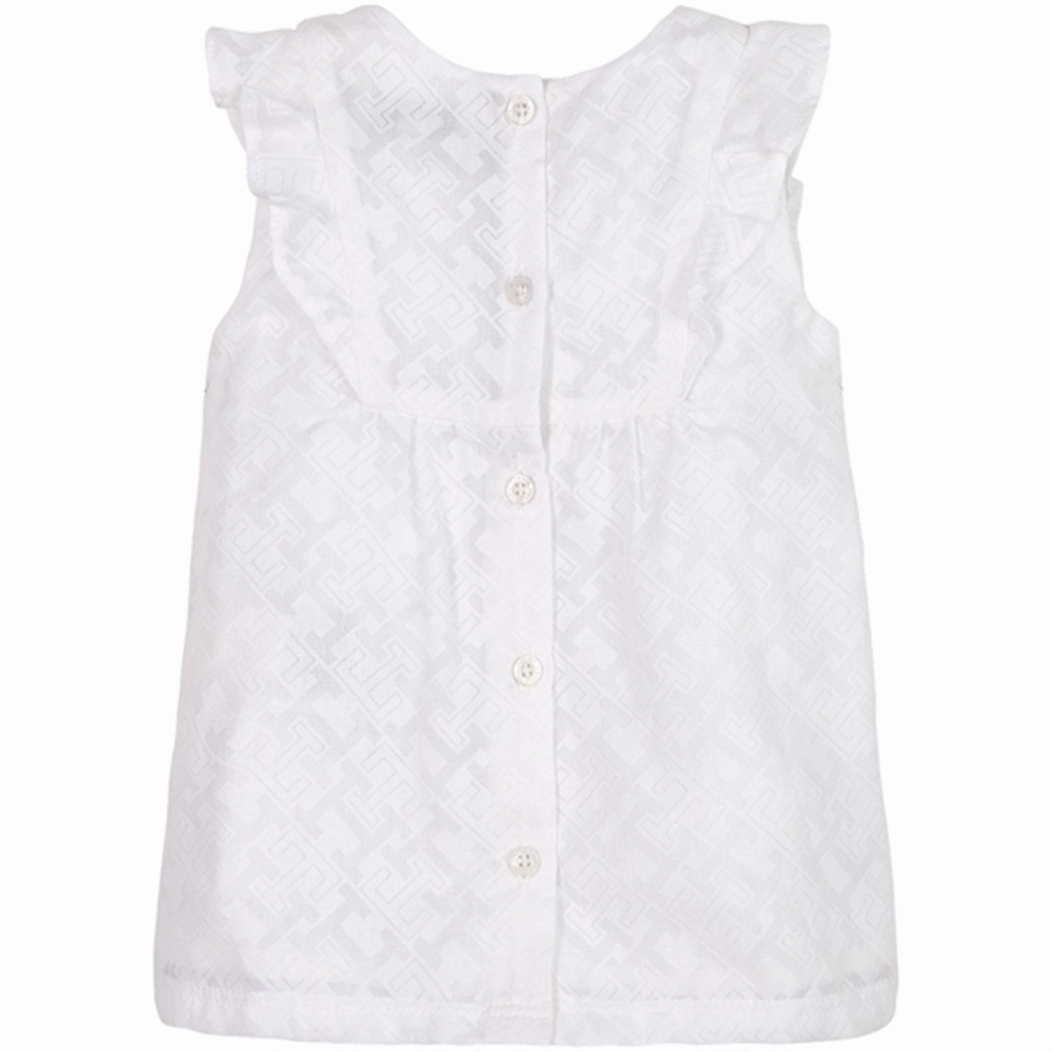 Tommy Hilfiger Baby Striped Dress White Classic Vibe