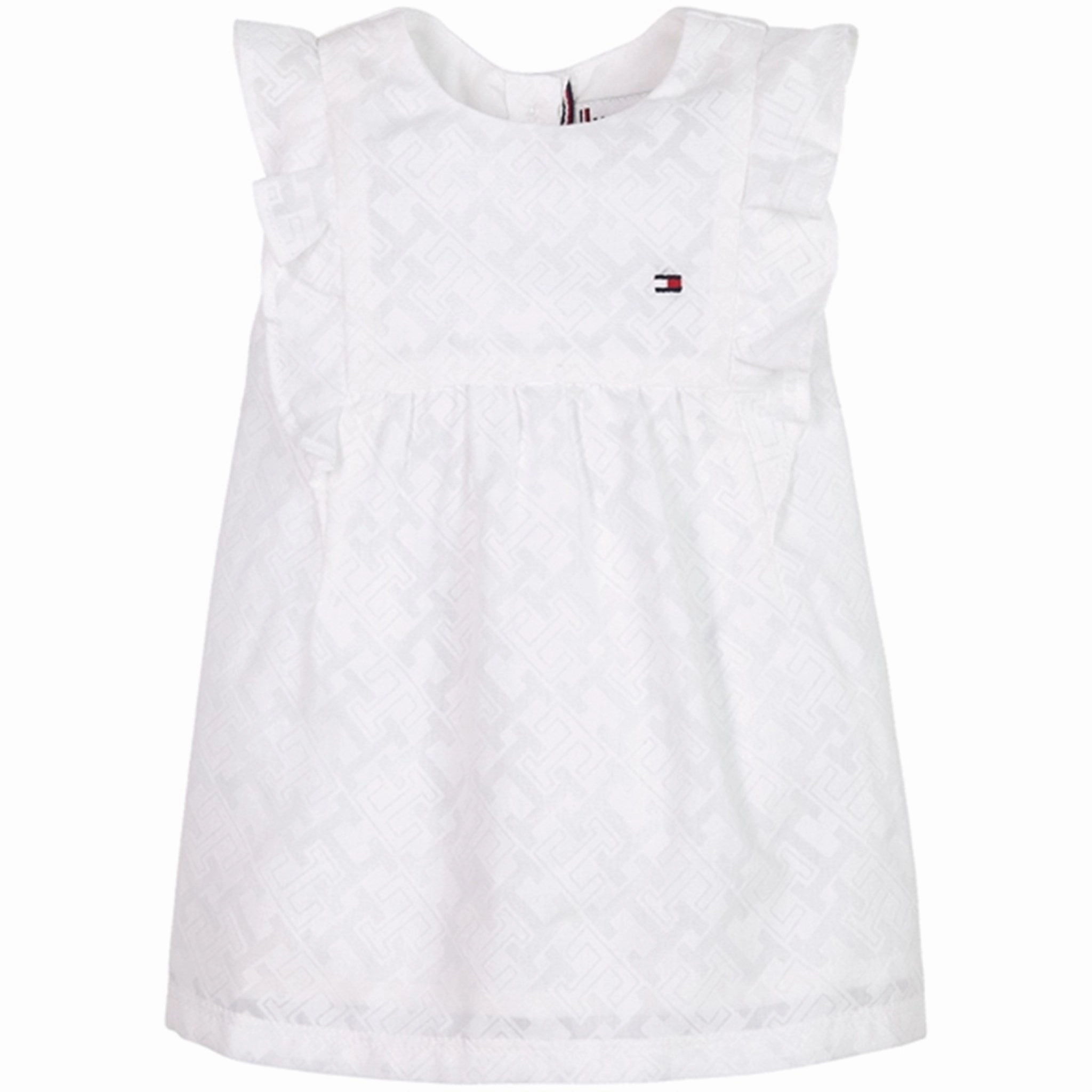 Easy Vibe Tommy Hilfiger Baby Striped Dress White