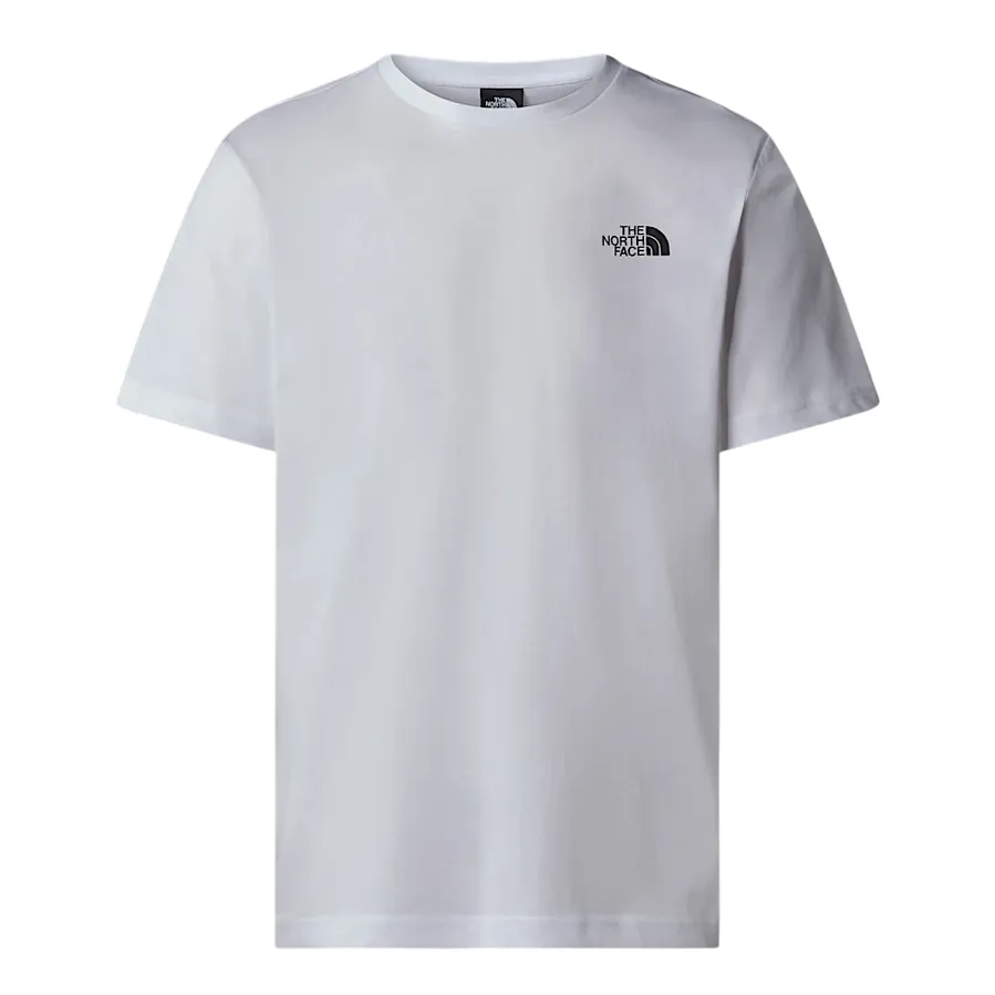 Premium Material The North Face maglietta manica corta da uomo Simple Dome NF0A87NPFN4 bianco
