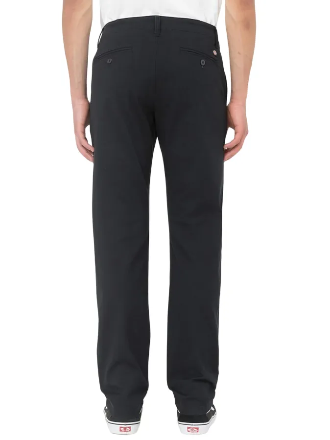 Dickies Pantalone casual da uomo Kerman DK121116BLK1 nero NonBindingWaistline Modern Waist