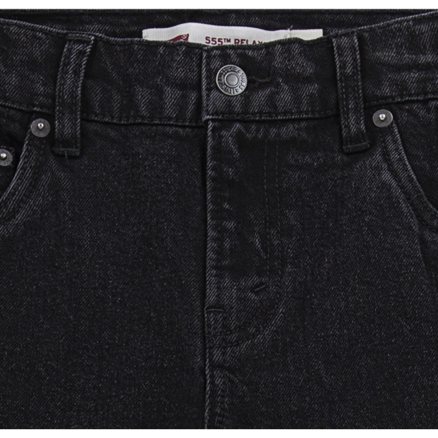Lightweight Material Slim Smooth Levi's Black Canyon 555 Relaxed Straight Jeans