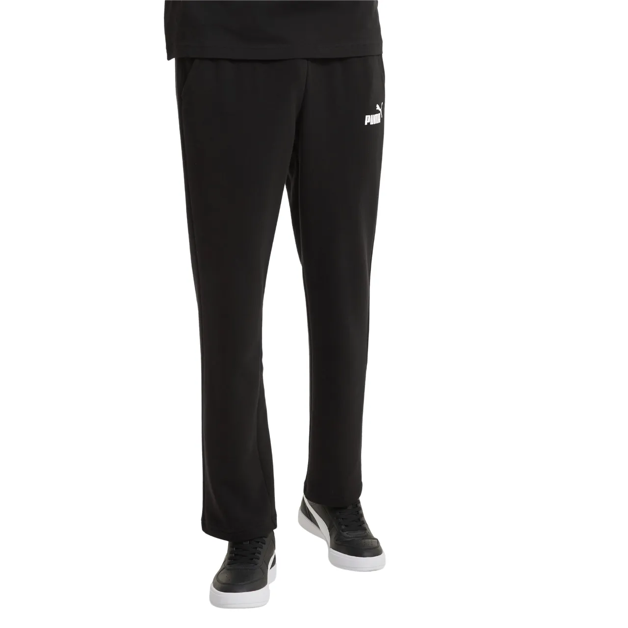 Puma pantalone sportivo da uomo Essentials 586720-01 nero Urban Flex