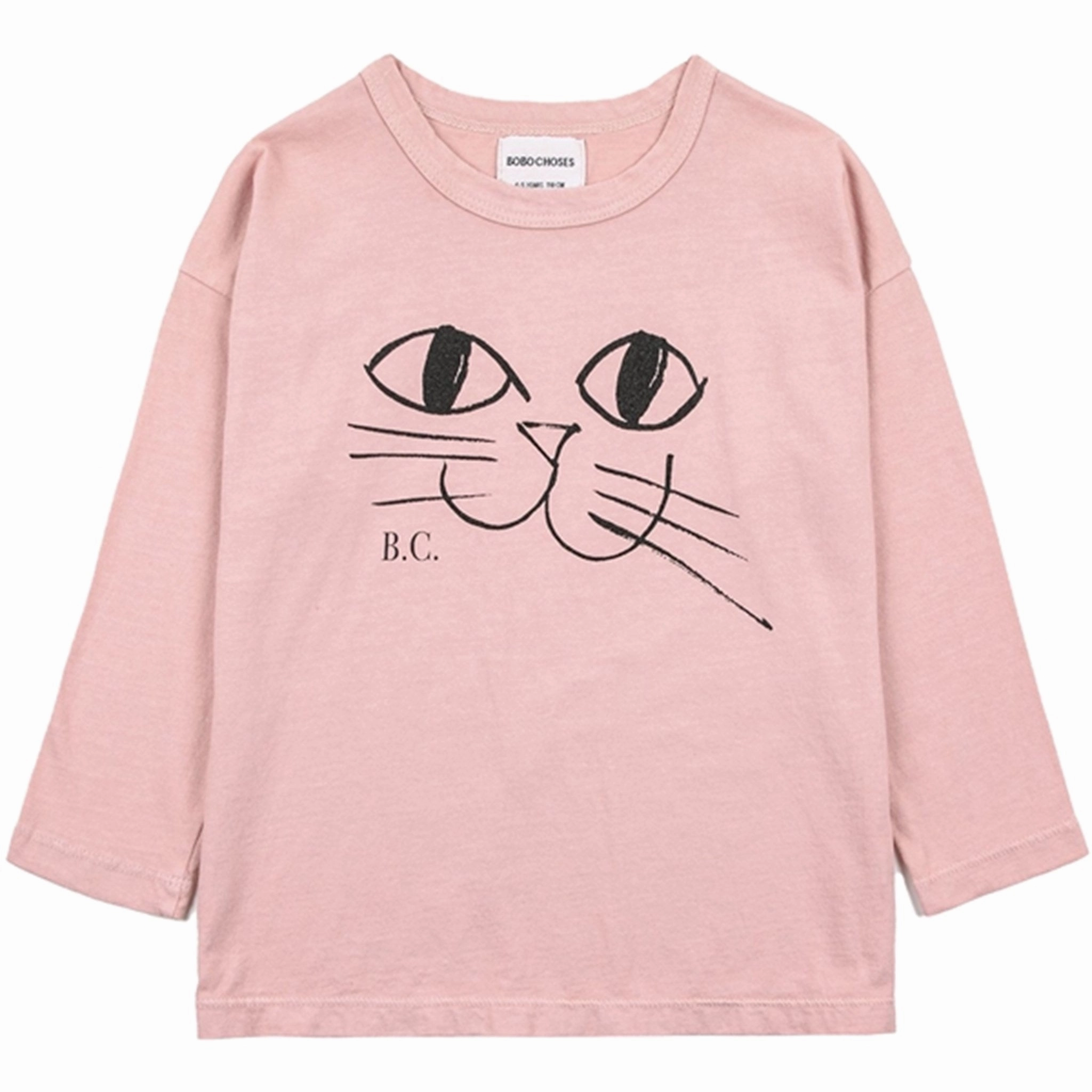Bobo Choses Pink Smiling Cat Blouse shopping spree Date night