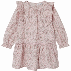 Name It Parfait Pink Husis Dress Korean Trend Silky Touch