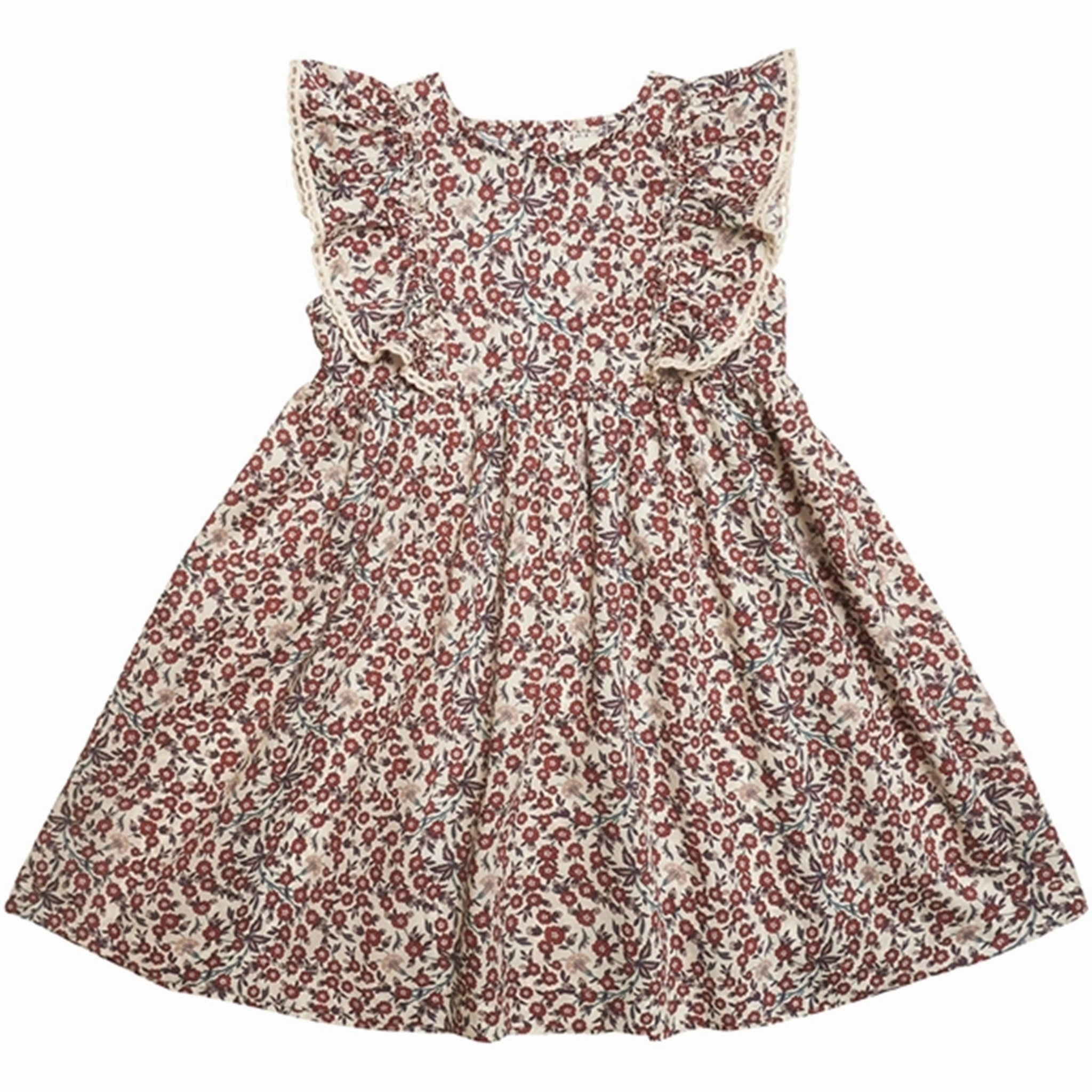 Huttelihut Isabell Dress Liberty Empress Red Modern Aesthetic Magic Day