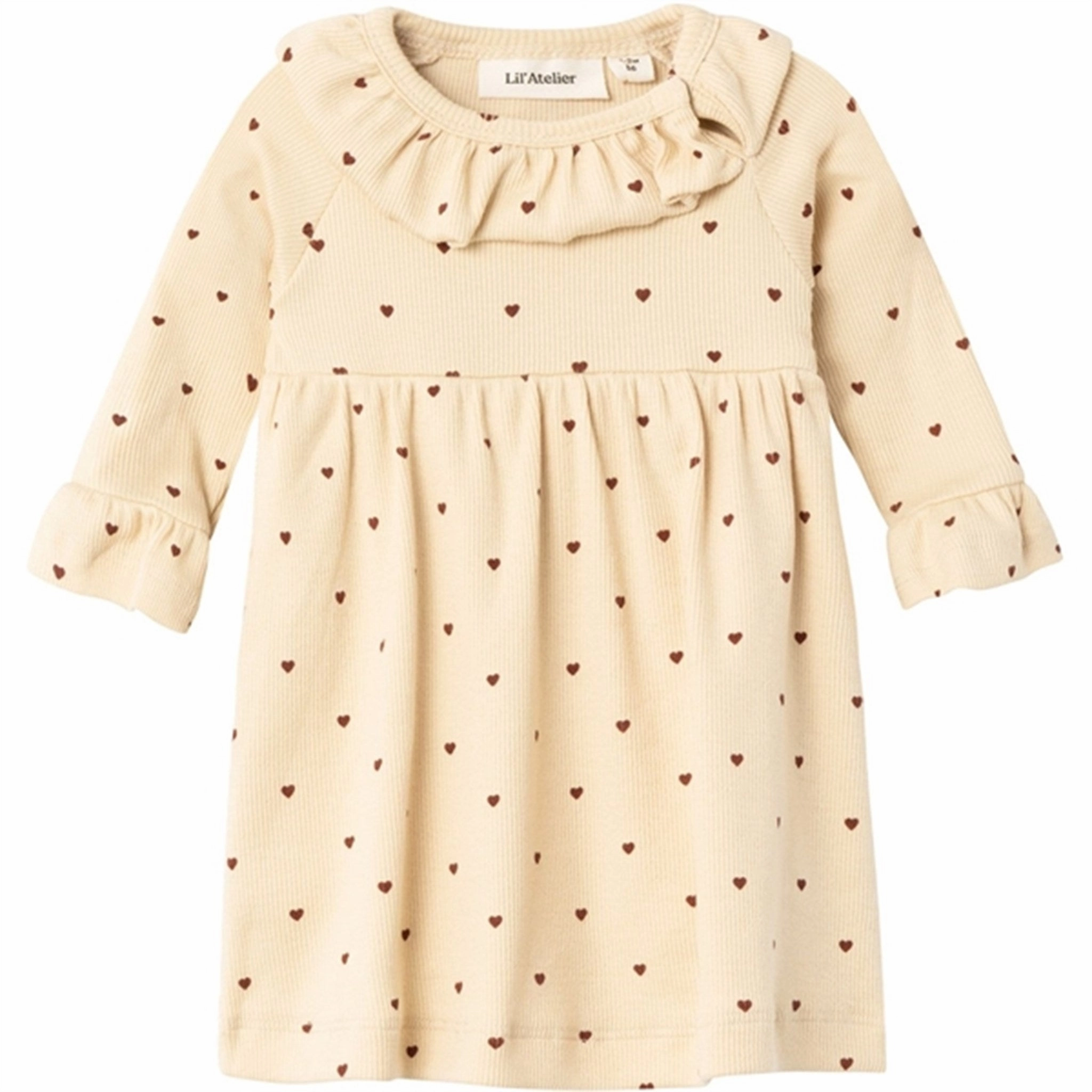 Light Attitude Light Wear Lil'Atelier Wood Ash Heart Gago Kem Body Dress AOP