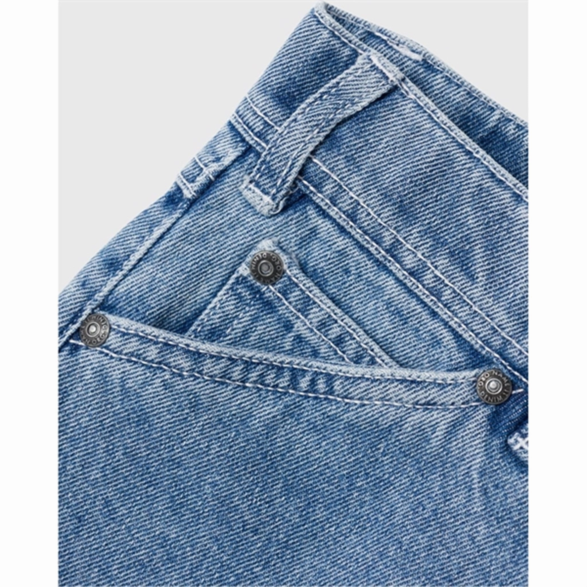 Name it Medium Blue Denim Ryan Straight Jeans Noos Stretch Soft