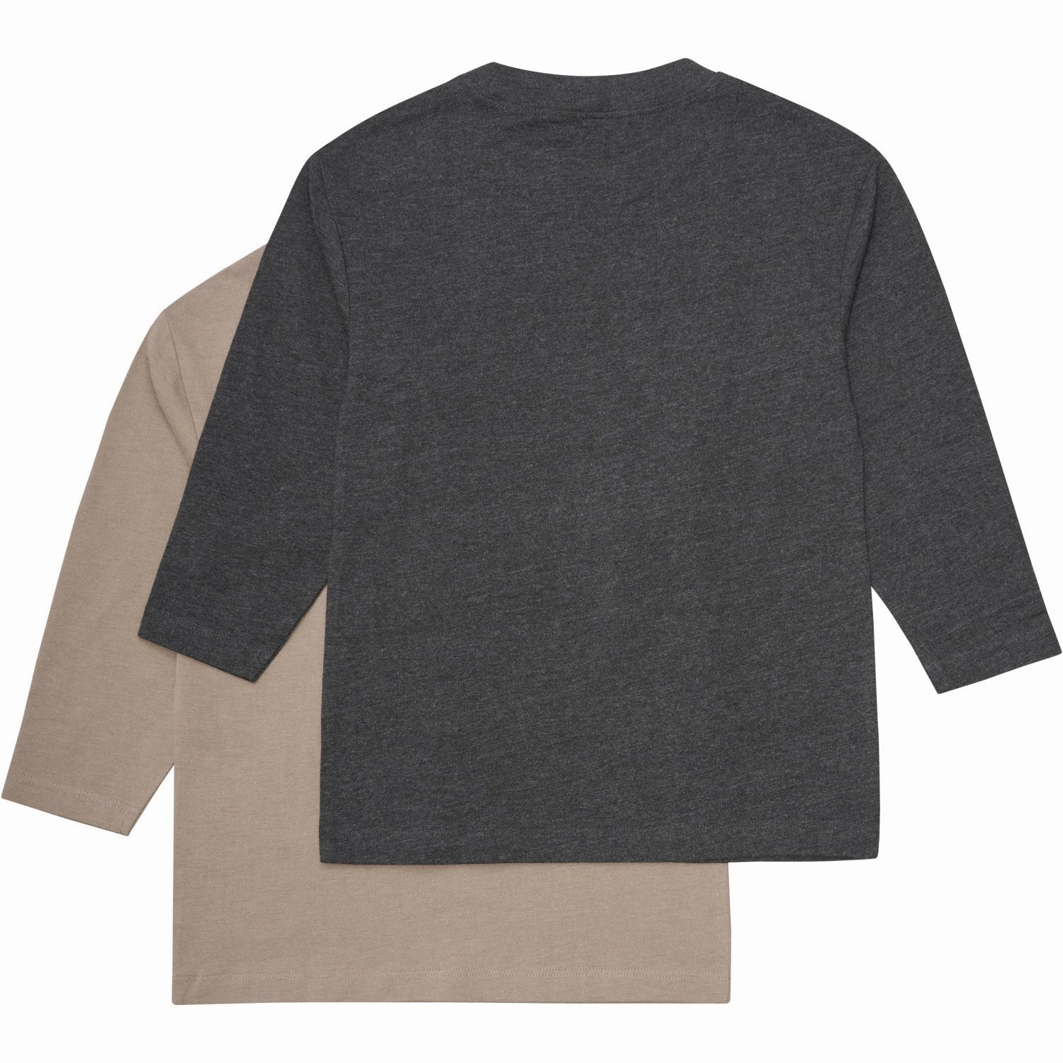 Minymo Fossil Blouse Loose Fit 2-pack Odor control Reinforced Collar