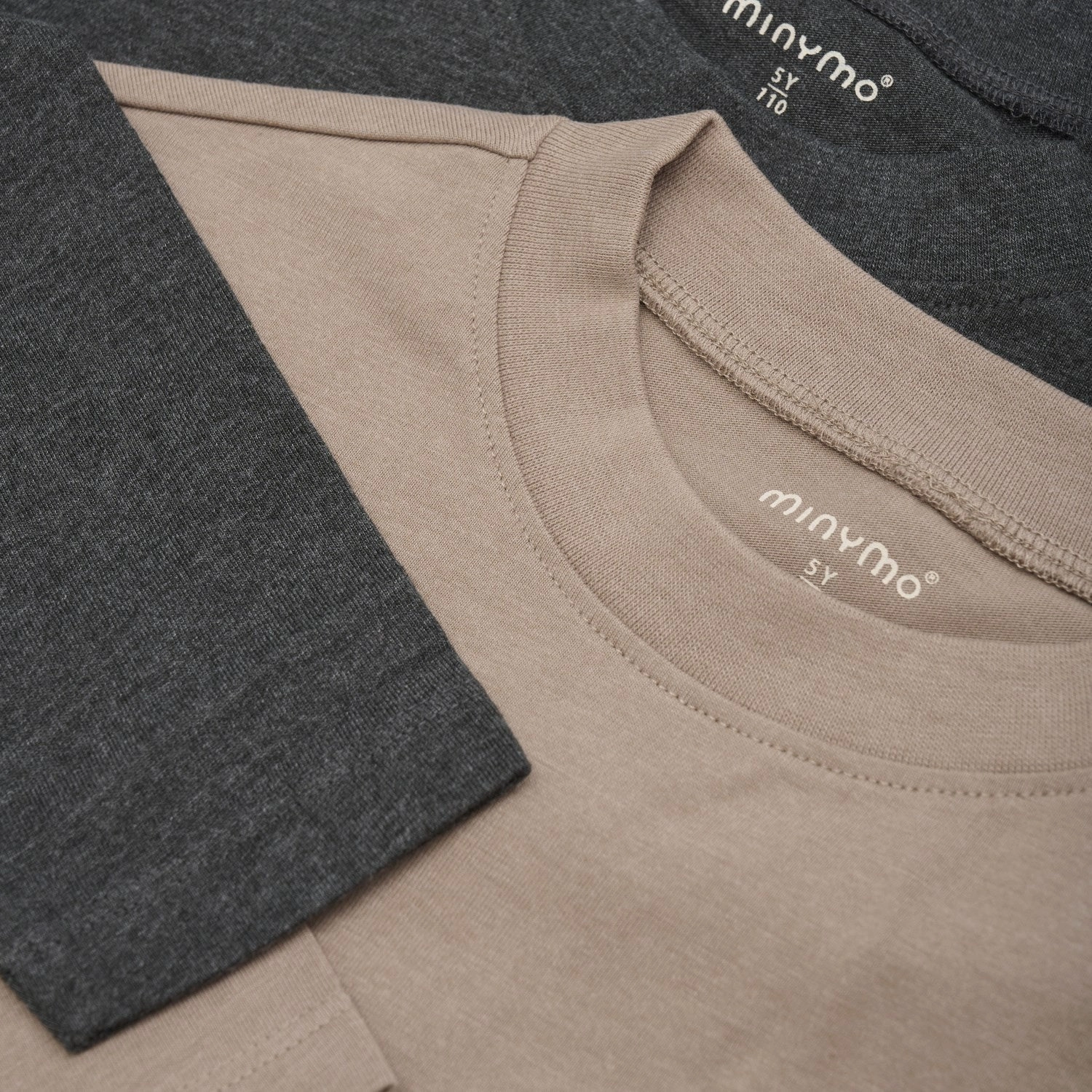 Minymo Fossil Blouse Loose Fit 2-pack Linen blend Everyday Outfit