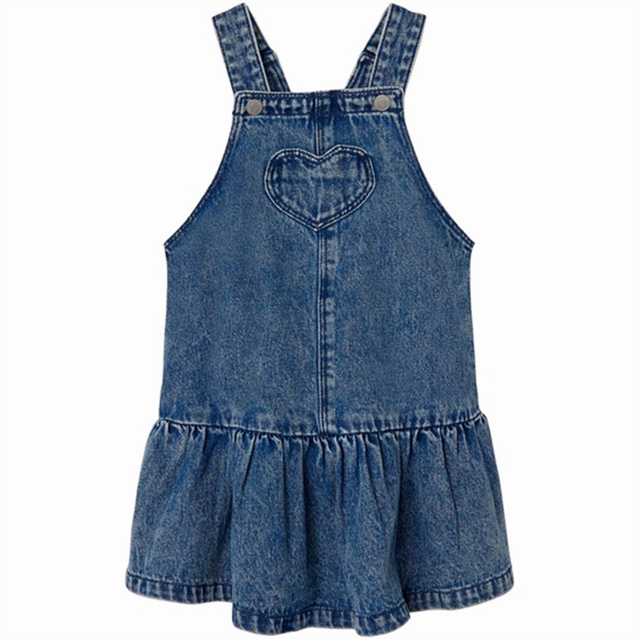 Name it Medium Blue Denim Molly Denim Spencer Dress Casual and Smart