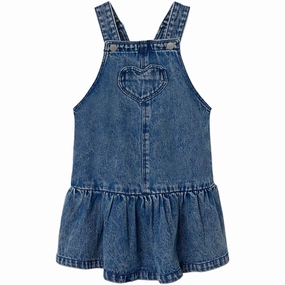 Name it Medium Blue Denim Molly Denim Spencer Dress Casual and Smart