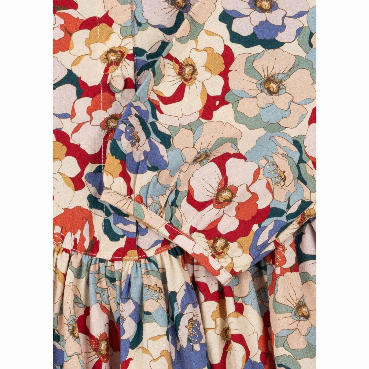 Konges Sl?jd La Rosa Coeur Collar Dress GOTS Neutral Look Anytime Wear