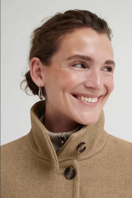 Warm and Practical b.young cappotto da donna Bycilia 20811770 1713201 tannin melange