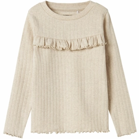 Name It Peyote Melange Nmflalla Xsl Ls Top Casual Friday