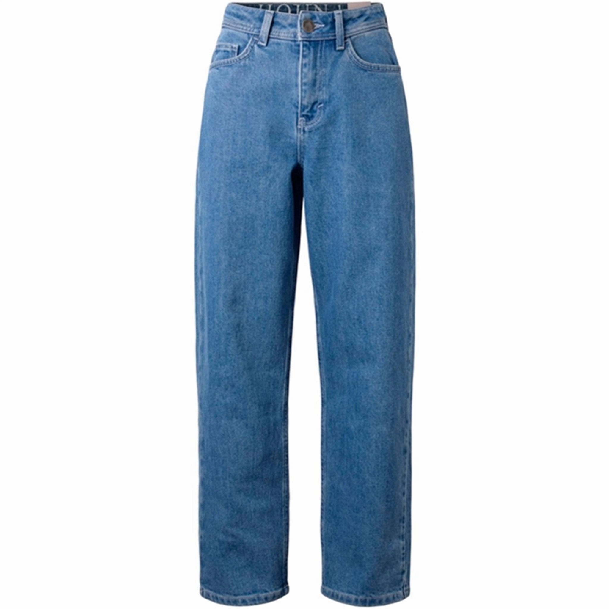 Base Comfort Couple Look Athlete Fit Festival Outfit HOUNd Baggy Jeans Medium Blue Denim