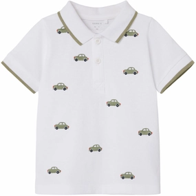 Name It Bright White Hakan Polo Multipanel Construction Active Lifestyle